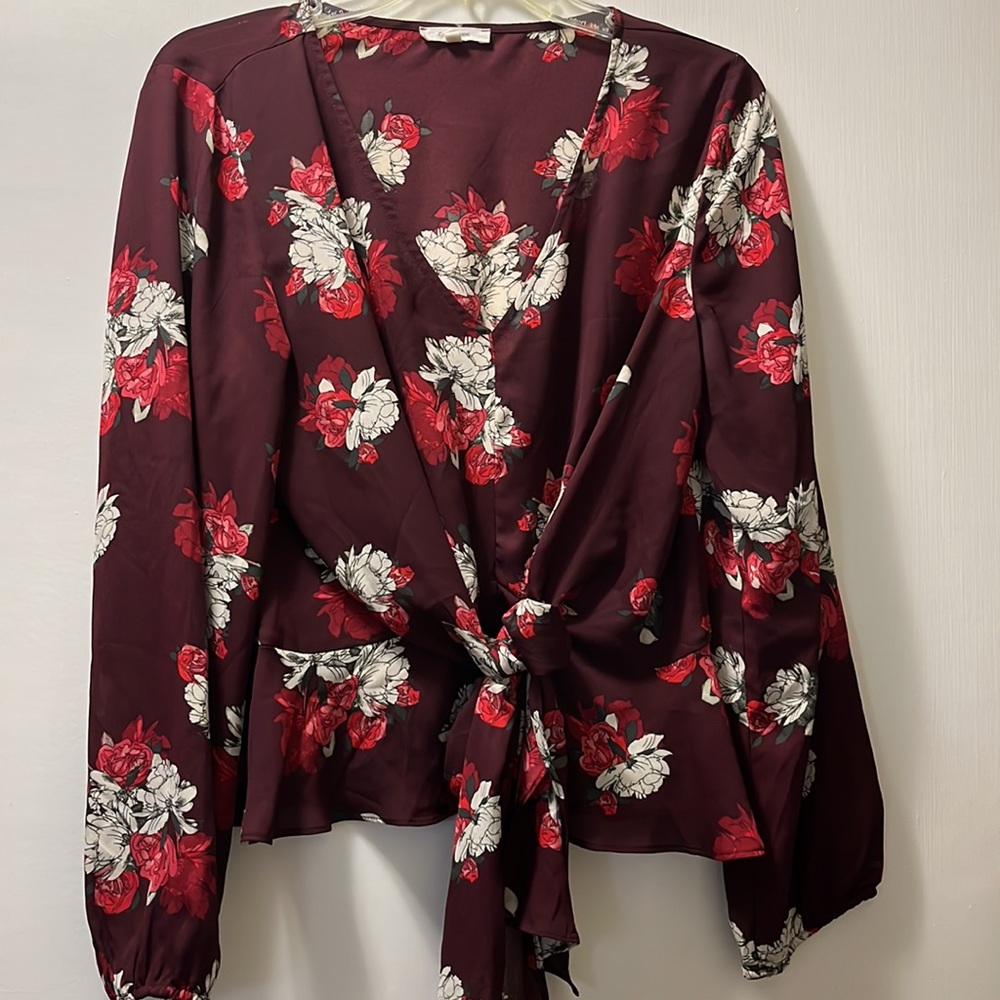Maroon Maurices Top
